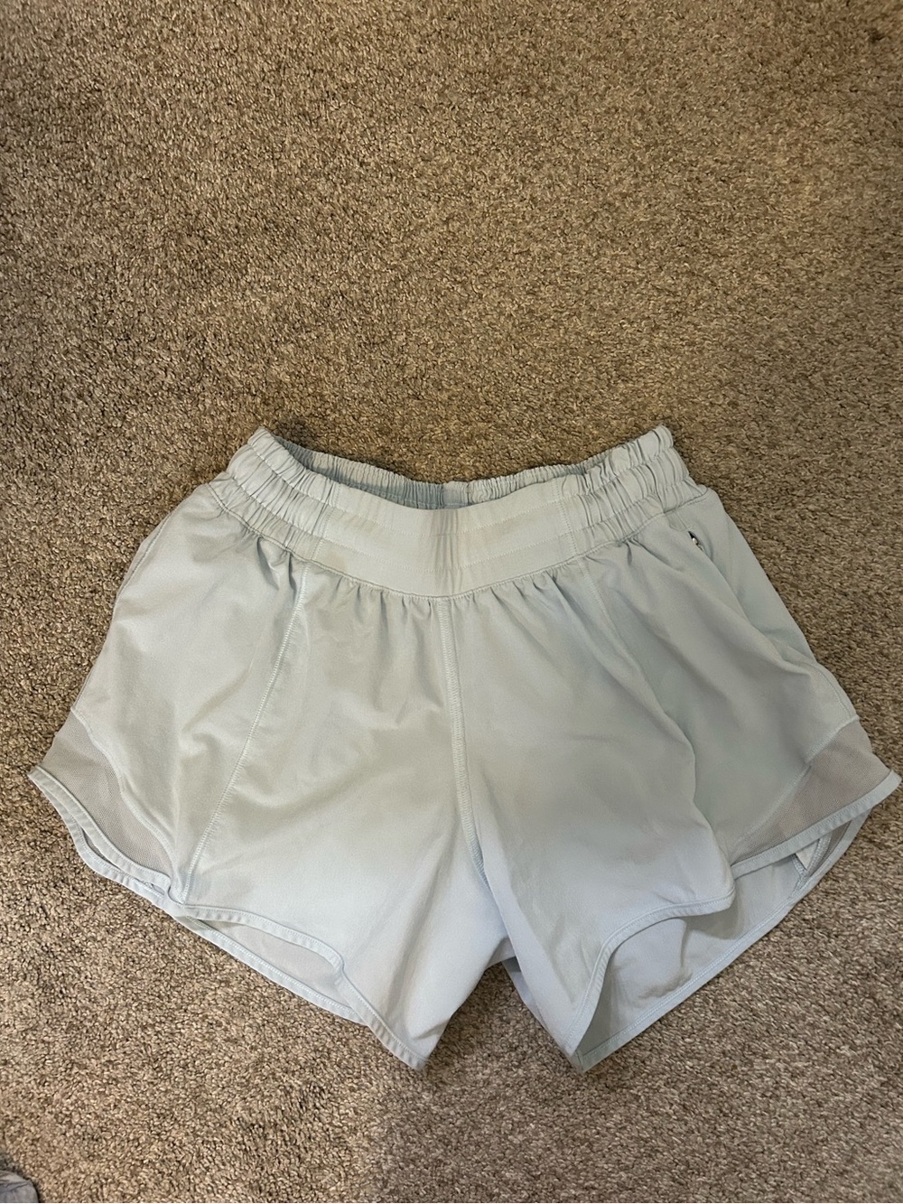 Lululemon Womens Blue Hotty Hot Shorts